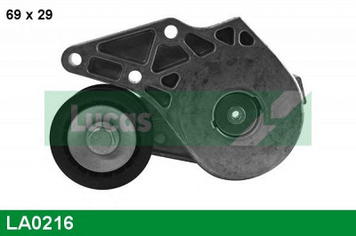 LUCAS ENGINE DRIVE la0216 -  Натяжной ролик, поликлиновой  ремень